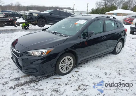 2018 Subaru Impreza 2.0I Premium z USA, uszkodzony, nr VIN 4S3GTAB60J3731895